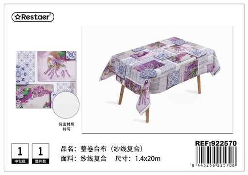 [922570] Mantel de rollo 1.4x20 m - Manteles de rollo