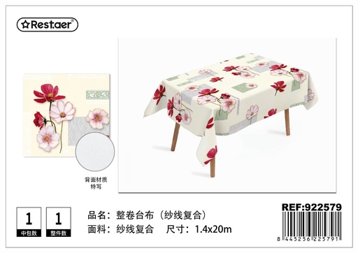 [922579] Mantel de rollo 1.4x20 m - Manteles de rollo