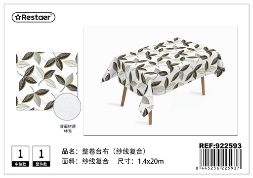 [922593] Mantel de rollo 1.4x20 m - Manteles de rollo