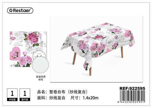 [922595] Mantel de rollo 1.4x20 m - Manteles de rollo