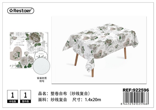 [922596] Mantel de rollo 1.4x20 m - Manteles de rollo