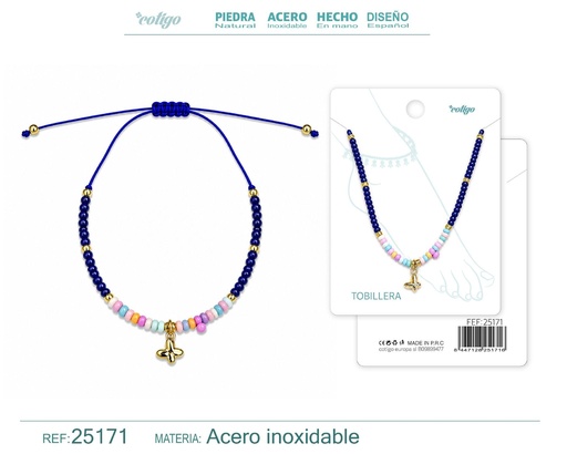 [25171] Tobillera hecha a mano - Joyería y complementos
