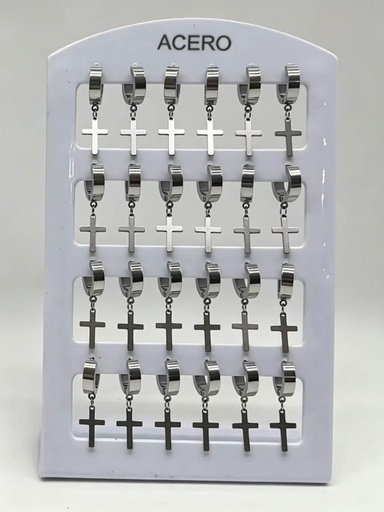 [ED2014] Pendientes cruz 12/p NS ED2014 - Bisutería y accesorios