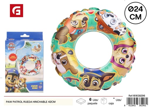 [161638296] Paw Patrol rueda inflable 42CM - Juguetes de verano
