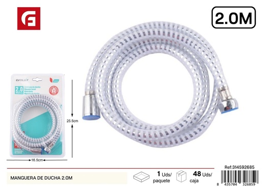 [314592685] Manguera de ducha de 2 metros - Accesorios de baño