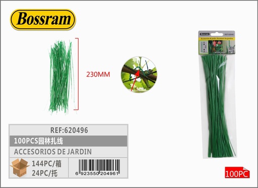 [620496] Accesorios de jardín 100pcs para jardinería