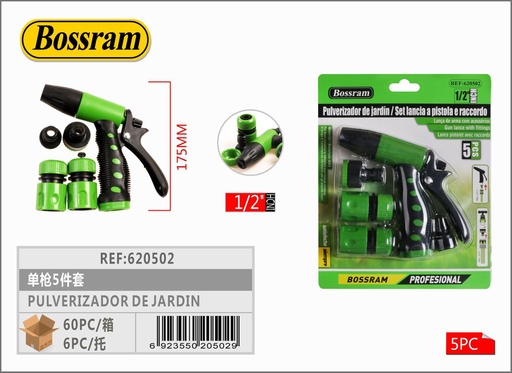 [620502] Pulverizador de jardín 5pcs