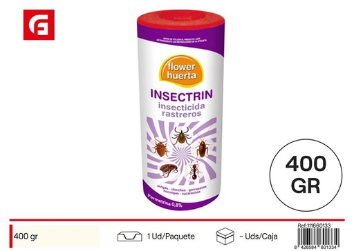 [111660133]  Insecticida Insectrin 400g - Productos de limpieza y control de plagas