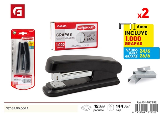 [154487952] Set de grapadora - Material de oficina
