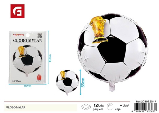 [203982047] Globo mylar de 22 pulgadas color plata - Artículos de fiesta