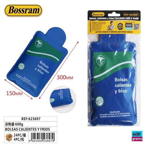 [623697] Bolsa térmica para calor y frío 600g