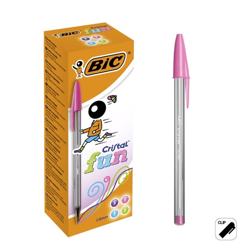 [A000199] Bolígrafo BIC cristal con colores surtidos - Papelería de brand