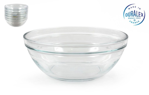 [180208319] Ensaladera de vidrio LYS apilable 20 cm - Vidrio y cerámica