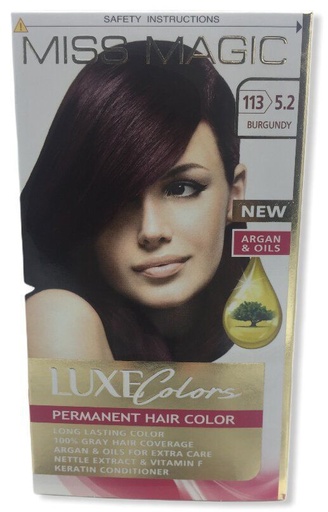 [3800708230146] Tinte Miss Magic Red Passions 5.2 N°13 Burgundy para cabello