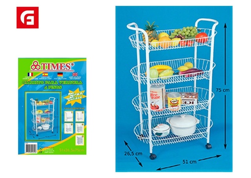 [202205320] Carrito organizador 4S - Utensilios de cocina