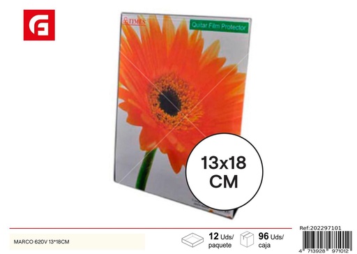 [202297101] Marco de plástico 13*18 cm - Fotografía y decoración