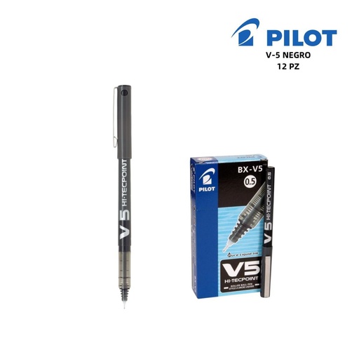 [A000474] **Pluma pilot 0.5 mm negra ** - Material de oficina