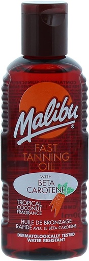 [5025135118425] Aceite bronceador Malibu Sun 100ml para protección solar