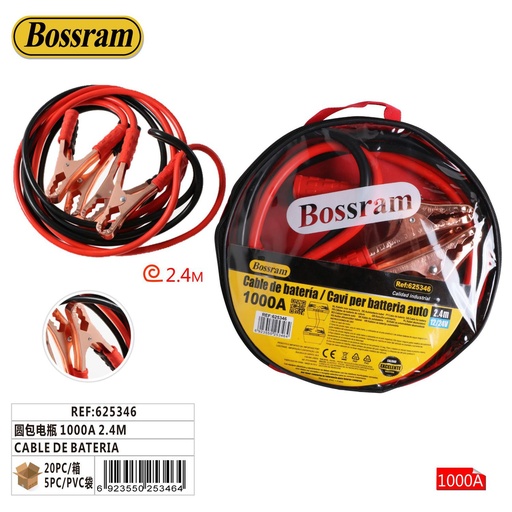 [625346] Cable de batería 1000A 2.4m