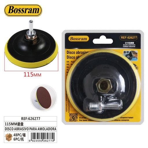 [626277] Disco abrasivo para amoladora 115mm herramientas