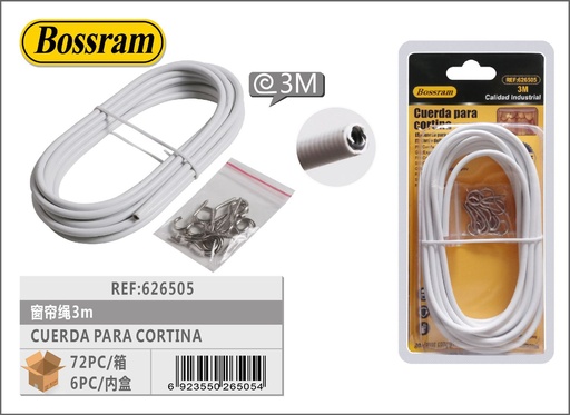 [626505] Cuerda para cortina 3m