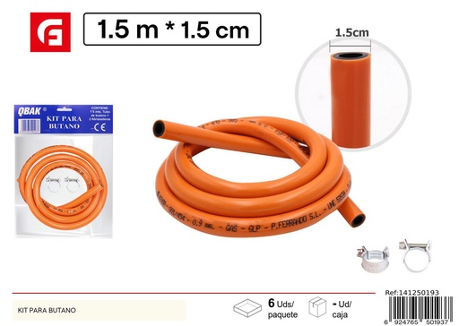 [A003996]  Manguera de butano Qbak 501937 para encendedores - Accesorios de encendido