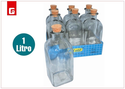 [203018209] Frasca de vidrio 1000 cc - Almacenamiento y conservación