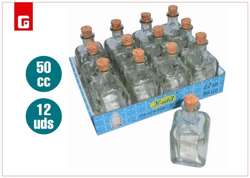 [203018304]  frasco de vidrio de 50 cc - Almacenes de cocina