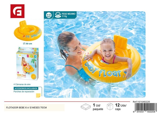 [161640220] Flotador para bebé de 6 a 12 meses 70cm