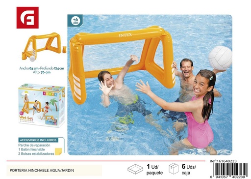 [161640223] Portería hinchable agua/jardín juegos de verano