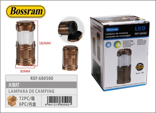 [680500] Lámpara de camping con llama BL-T82 para exteriores