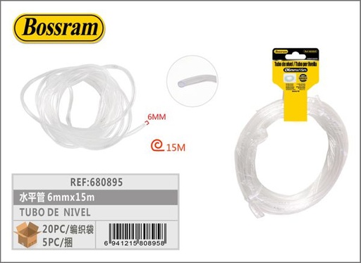 [680895] Tubo de nivel 6mmx15m para medición