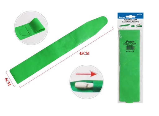 [685404] Funda para flauta de PVC para instrumentos musicales