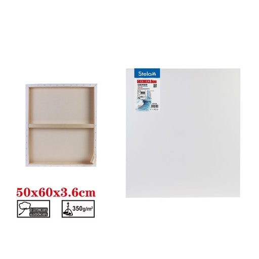 [687549] Lienzo para pintar 50x60x3.6cm 350g