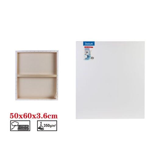 [687549] Lienzo para pintar 50x60x3.6cm 350g