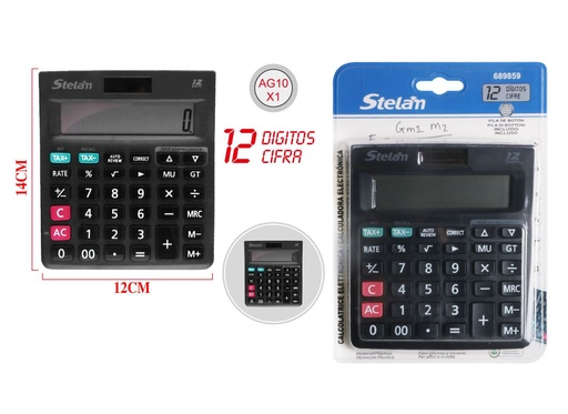 [689859] Calculadora digital solar para oficina