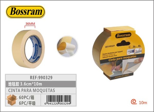 [990329] Cinta para moquetas 3.6cmx10m