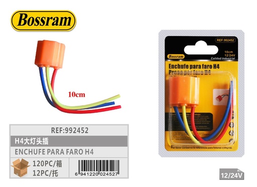 [992452] Enchufe para faro H4