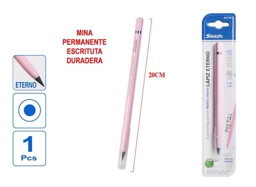 [861541] Lápiz eterno de aluminio 1pc para escritura duradera