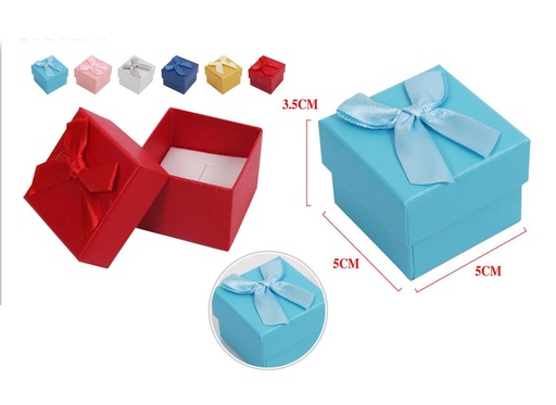 [862427] Caja de regalo con diseño 5x5x3.5cm para obsequios