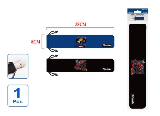 [864986] Funda para flauta de 6mm x 17cm para protección de instrumentos