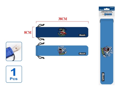 [864987] Funda para flauta para protección y transporte