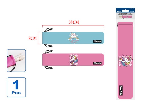 [864991] Funda para flauta con diseño resistente