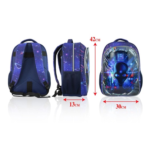 [865353] Mochila escolar para estudiantes con amplio espacio