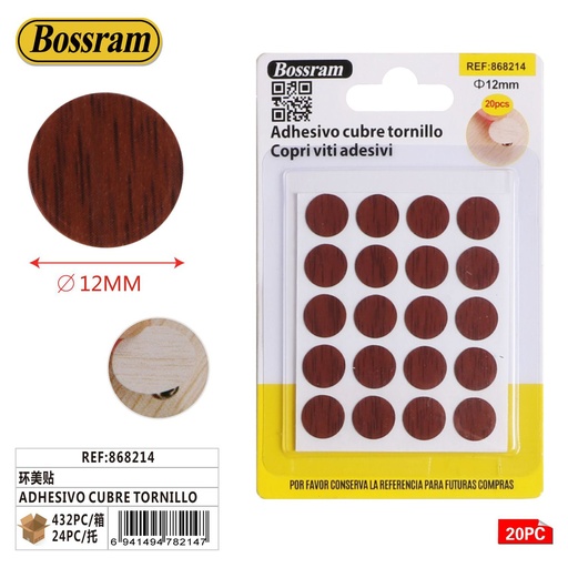 [868214] Adhesivo cubre tornillo para muebles