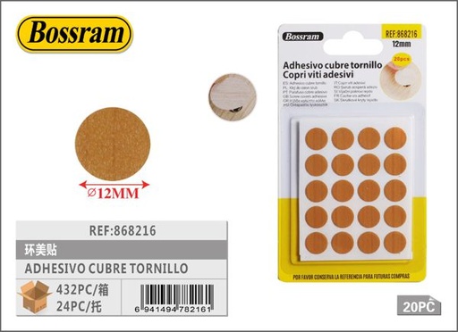 [868216] Adhesivo cubre tornillo para ferretería