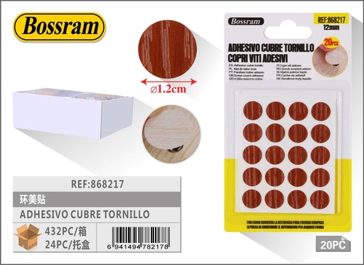 [868217] Adhesivo cubre tornillo para muebles