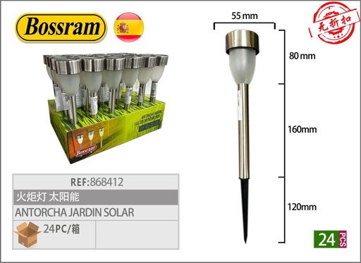 [868412] Antorcha solar para iluminación exterior