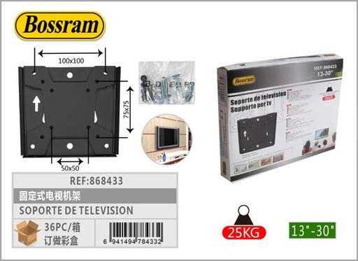 [868433] Soporte de televisión fijo