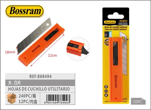 [868494] Hojas de cuchillo utilitario para herramientas